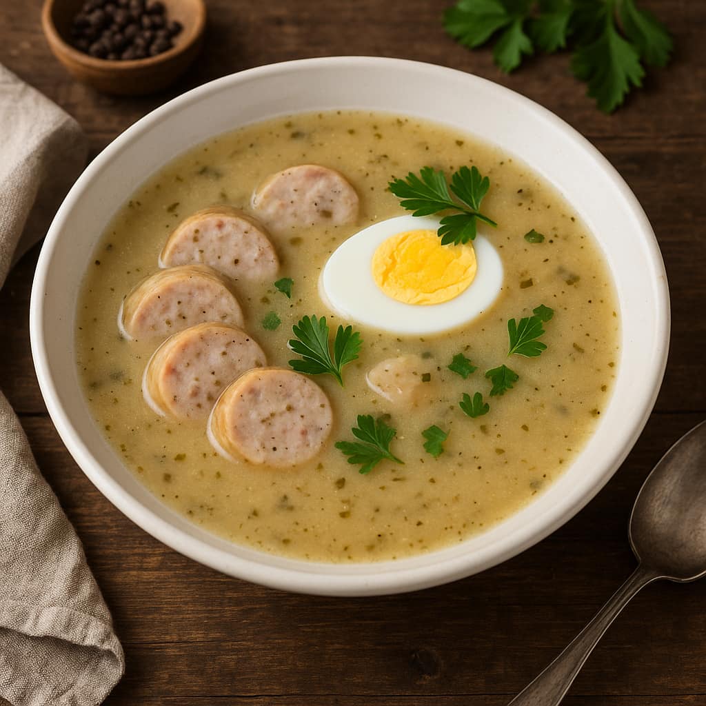 Przepis na domowy żurek bezglutenowy