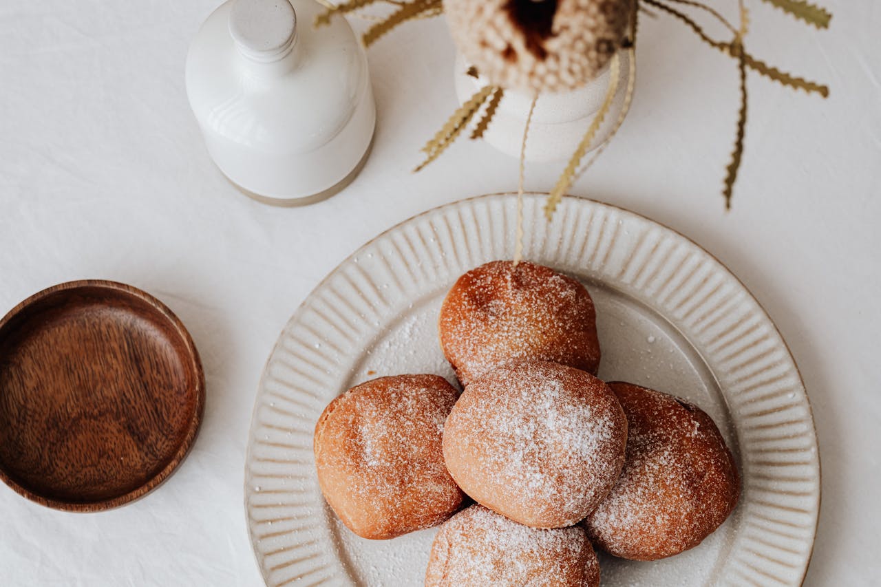 Przepis na pączki z serka homogenizowanego