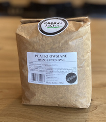 Bezglutenowe płatki owsiane   500g