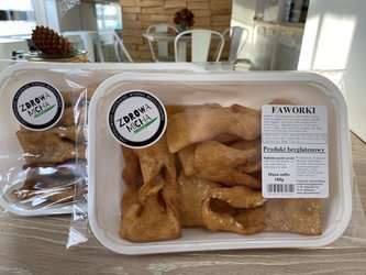 Bezglutenowe faworki 160g