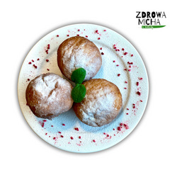 Bezglutenowe pączki  Z MARMOLADĄ  360g ( cena za 1 opakowanie = 3 pączki)
