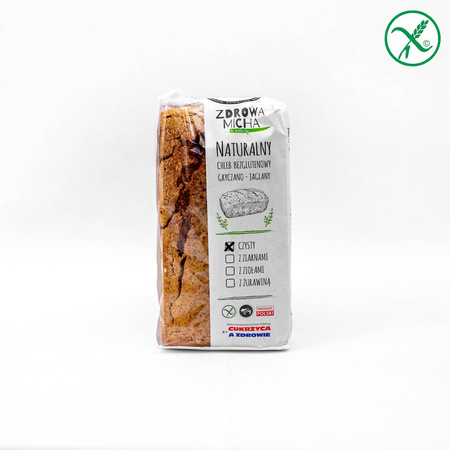 Bezglutenowy chleb 600g CZYSTY