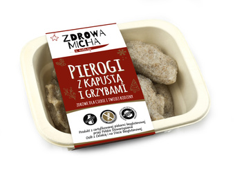 Bezglutenowe pierogi z kapustą i grzybami 230g