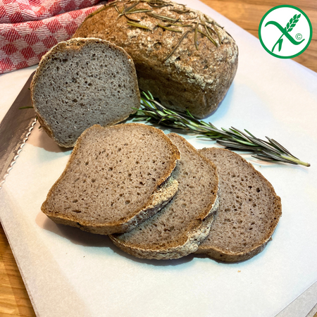 Bezglutenowy chleb domowy Z ROZMARYNEM 380g