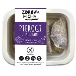 Bezglutenowe pierogi z jagodami 200g