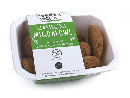 Bezglutenowe ciasteczka MIGDAŁOWE 100g