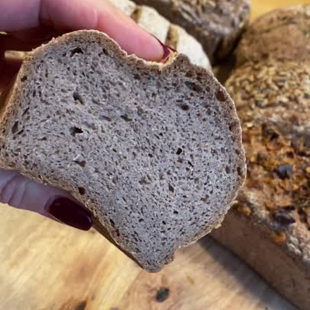 Bezglutenowy chleb domowy Z ROZMARYNEM 380g