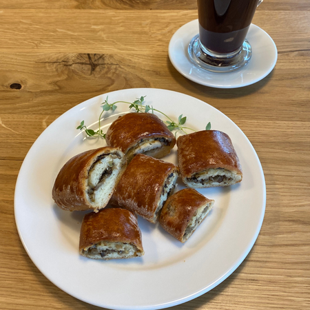 Bezglutenowe paszteciki z kapustą i grzybami leśnymi 6szt