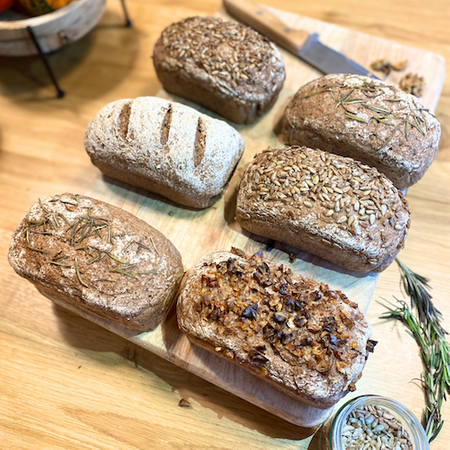 Bezglutenowy chleb domowy ZE SŁONECZNIKIEM 380g