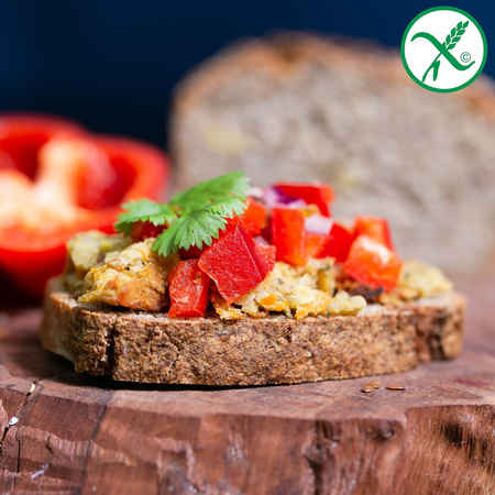 Bezglutenowy chleb 600g z ŻURAWINĄ