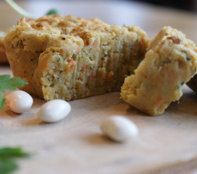 Bezglutenowy i wegański pasztet z fasoli  200g