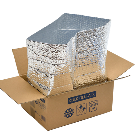 Wkład chłodzący + torba termiczna wielokrotnego użytku