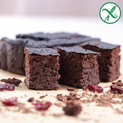 Bezglutenowe ciasto z czerwonej fasoli i żurawiny140g