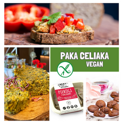 Bezglutenowa PAKA CELIAKA WEGAN + gratis