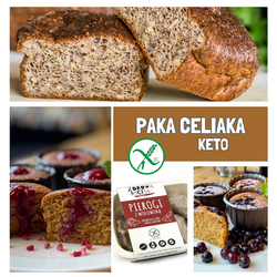 Bezglutenowa PAKA CELIAKA KETO + gratis