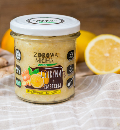 Bezglutenowa cytryna z imbirem 295g