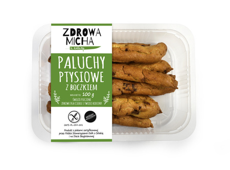 Bezglutenowe paluchy z boczkiem 100g BEZ DODATKU CUKRU