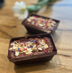 Bezglutenowy wegański torcik kokosowy  200g