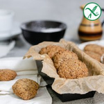 Bezglutenowe kokosanki z siemieniem lnianym 160g